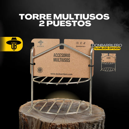 MULTIUSOS DOS NIVELES PARA CARNE DE HAMBURGUESA  !! OFERTA