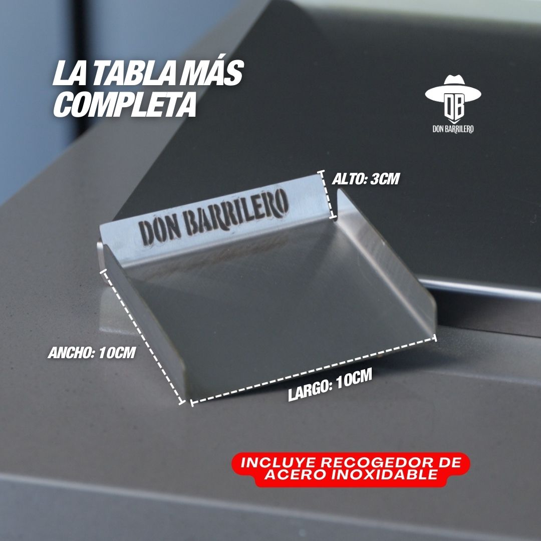 TABLA ACERO 304 PARA COCINA + RECOGEDOR OBSEQUIO 🎁